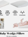 Baby Wedge Pillow Anti Reflux Colic Cushion For Pram/ Crib/ Cot Bed All Sizes - Image 4